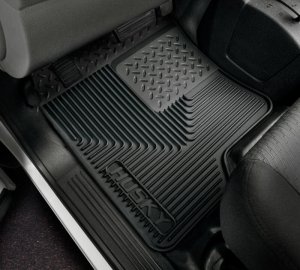 Ford F-150 Floor Mats - Front - Husky Liners - Heavy Duty - Black - `98-`02 Ford F-150 Floor Mats - Front - Husky Liners - Heavy Duty - Black - `98-`02